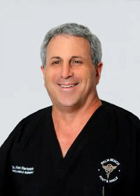 Podiatrist Alan Hartstein, DPM in the Palm Beach County, FL: Boynton Beach (Kings Point, Westgate, Delray Beach, Boca Raton, Manalapan, Greenacres, Palm Springs) and Palm Beach Gardens (Juno Beach, Lake Park, Riviera Beach, Jupiter, Tequesta, Mangonia Park, Cloud Lake, Limestone Creek, Cabana Colony), and West Palm Beach (Hypoluxo, Wellington, Haverhill, Loxahatchee Groves, Lake Worth, Lantana, Golden Lakes) areas